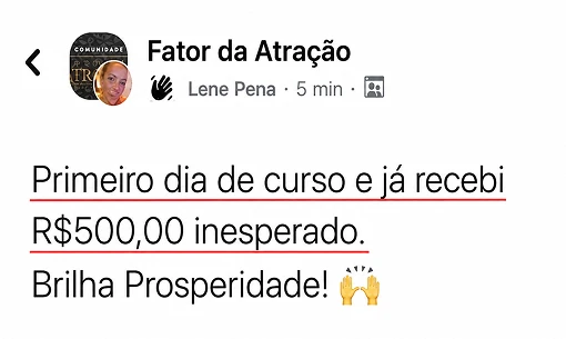 Depoimento de aluno 4